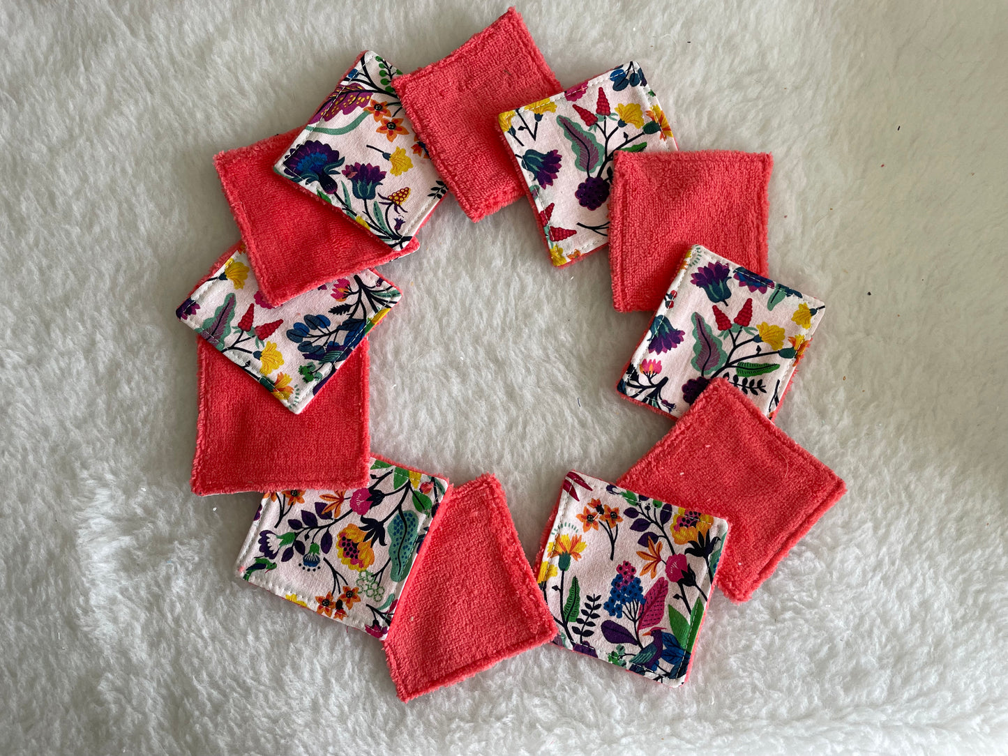 Lingettes corail