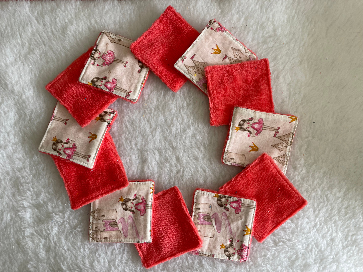 Lingettes corail