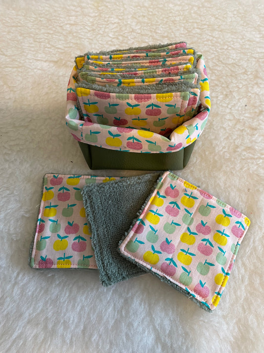 panier et lingettes romarin