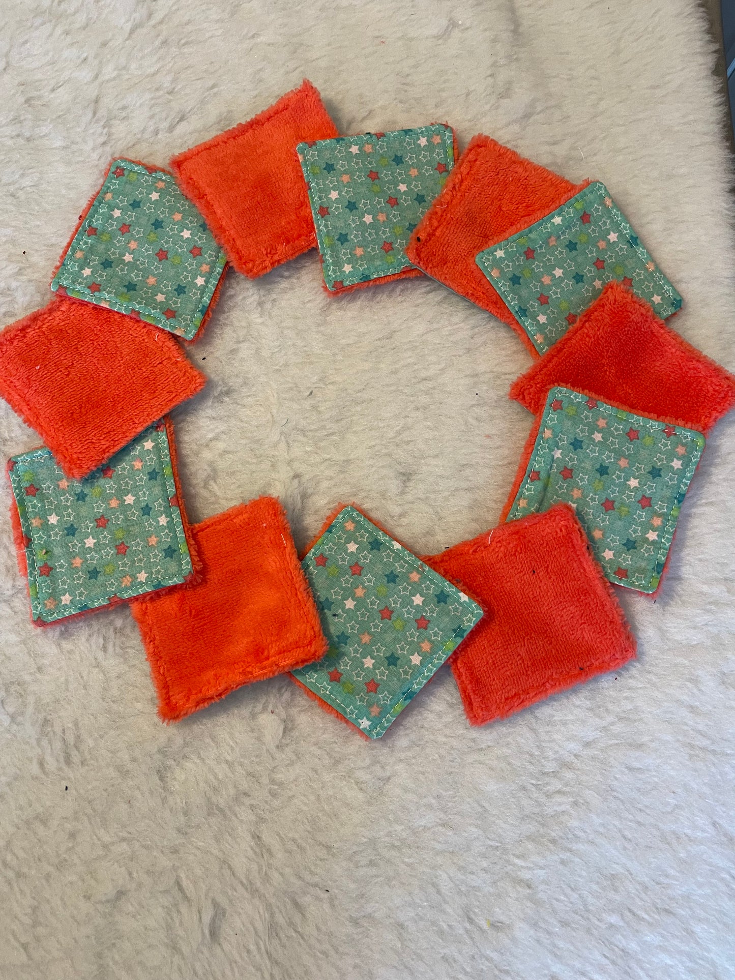 Lingettes corail